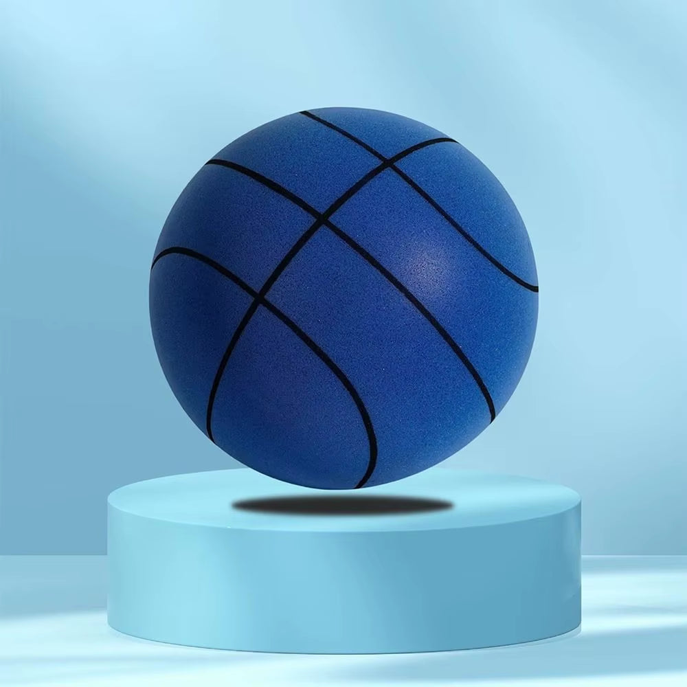 Silent Basketball Foam Basketball Indoor Training Ball Uncoated Low Noise Basketball Training for Kids Various Indoor Activities