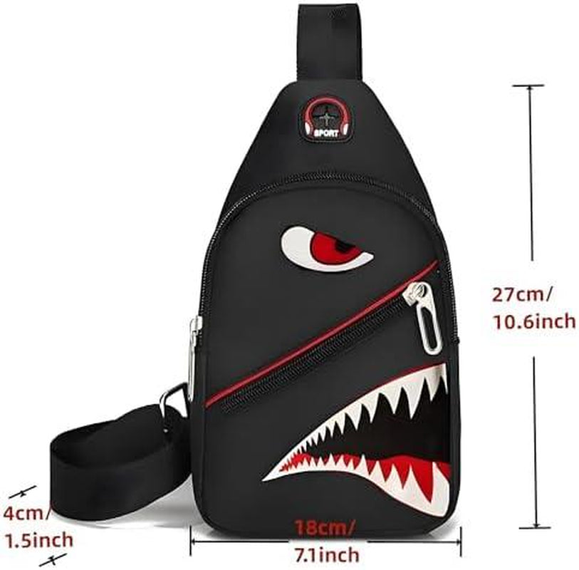 Shoulder Bag Sling Bag Men Small Bag Crossbody Bag Casual Bag Chest Bag for Travel Sports Running Hiking