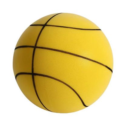 Silent Basketball Foam Basketball Indoor Training Ball Uncoated Low Noise Basketball Training for Kids Various Indoor Activities